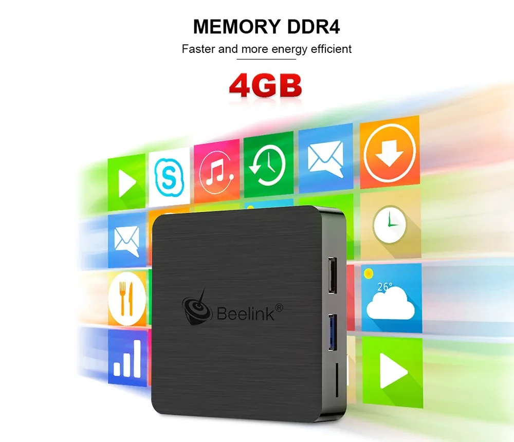 Beelink GT1mini-2 Android 9,0 Smart tv Box Amlogic S905X3 4 Гб DDR4 ram+ 64 Гб rom телеприставка поддерживает Голосовое управление Netflix HD