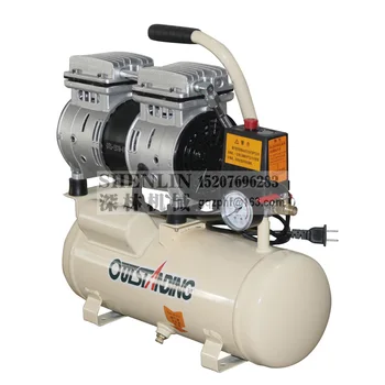 

Portable air compressor air pressure regulator 0.7MPa pressure,8L air pool cylinder,compressed air supply,noisy less oil free