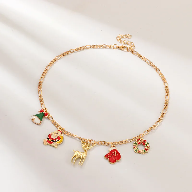 ZG Рождественский браслет подвеска с Санта Клаусом Рождественский орнамент подарок Кошмар перед Рождеством