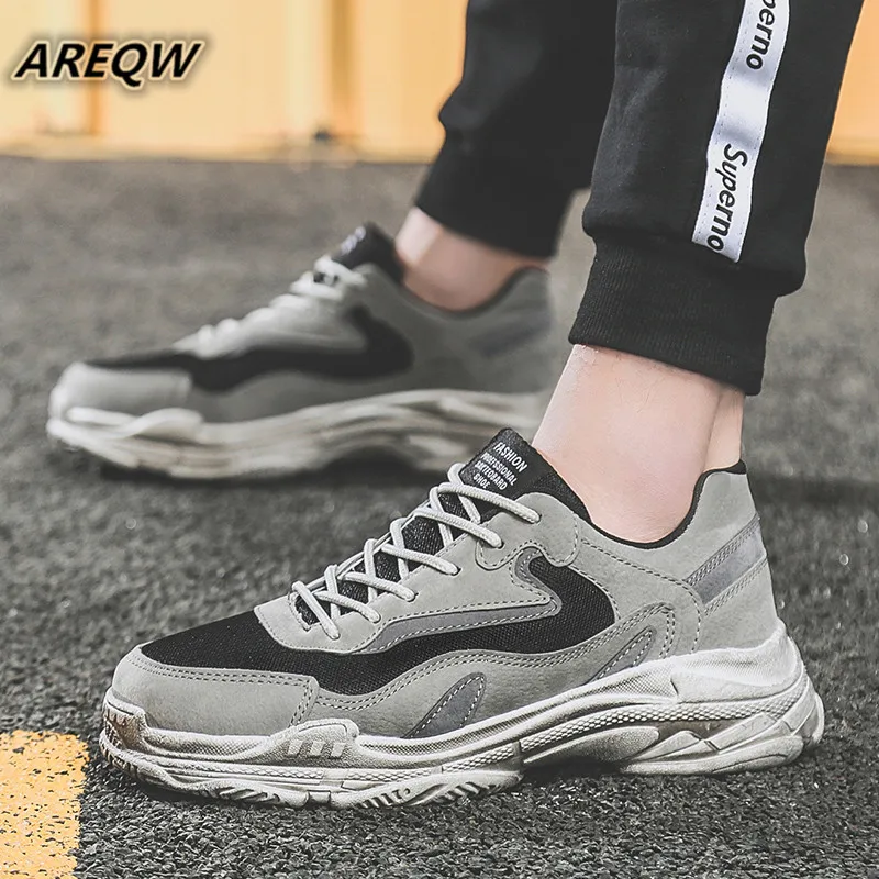 

2019 New Spring and Autumn Arrivals Men's Casual Shoes High Quality Fashion Comfortable Men Sneakers Wear-resisting