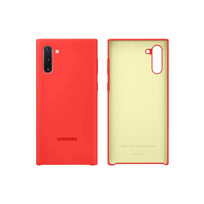 EF-PN970T(сетка силикон) samsung Note 10 Чехол Galaxy Note 10 Plus 5G чехол - Цвет: Red