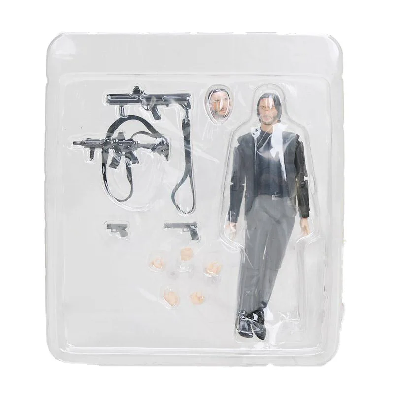 Фильм игрушки Джон фитиль Mafex 070 фигурка модель игрушки Джон Вик кьяну Ривз кукла подарок - Цвет: no box