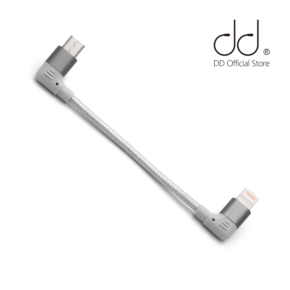 DD ddHiFi MFi05 Lightning к micro usb кабель для передачи данных FiiO DACs Q1MK2/Q5/Q5s|Кабели VGA| |