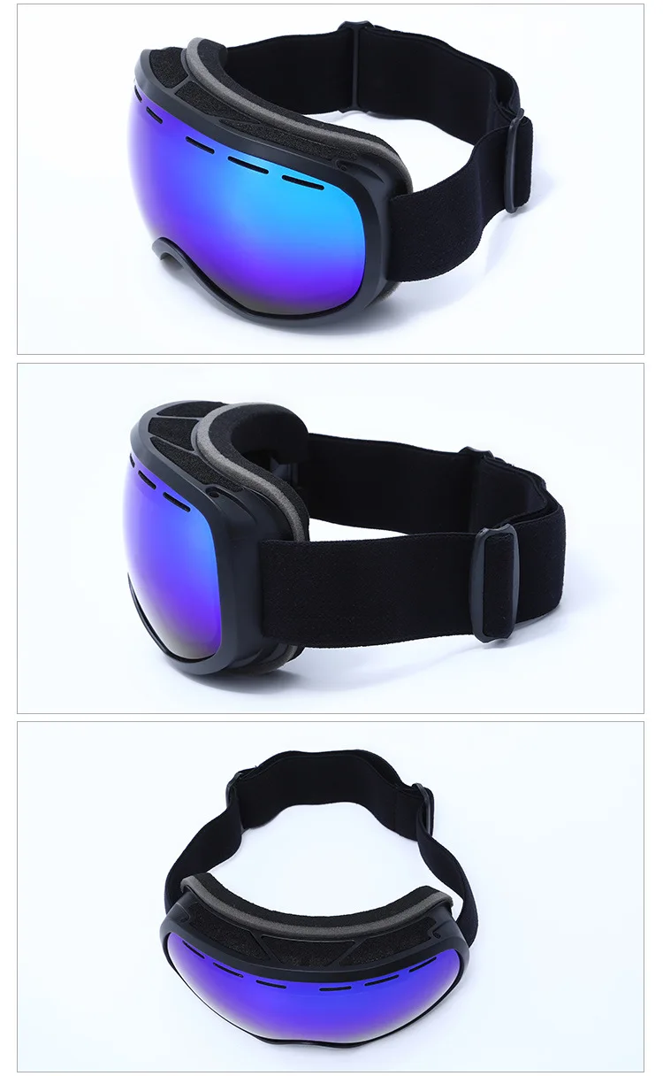 Лыжная маска для сноубординга двухслойная защита UV400 Анти-Туман Лыжные очки для мужчин женщин лыжные очки зимние очки Экипировка мужчин t