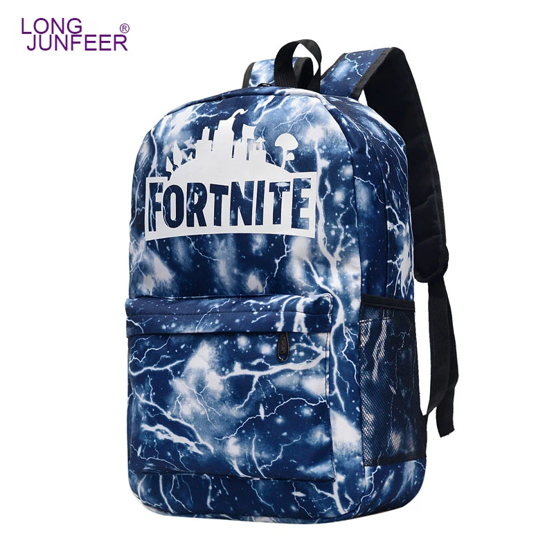 

Brand Direct Selling Cool Night Light Spoof School Bag Men And Women Backpack Online Games-Backpack High Junior High Sch ZL171