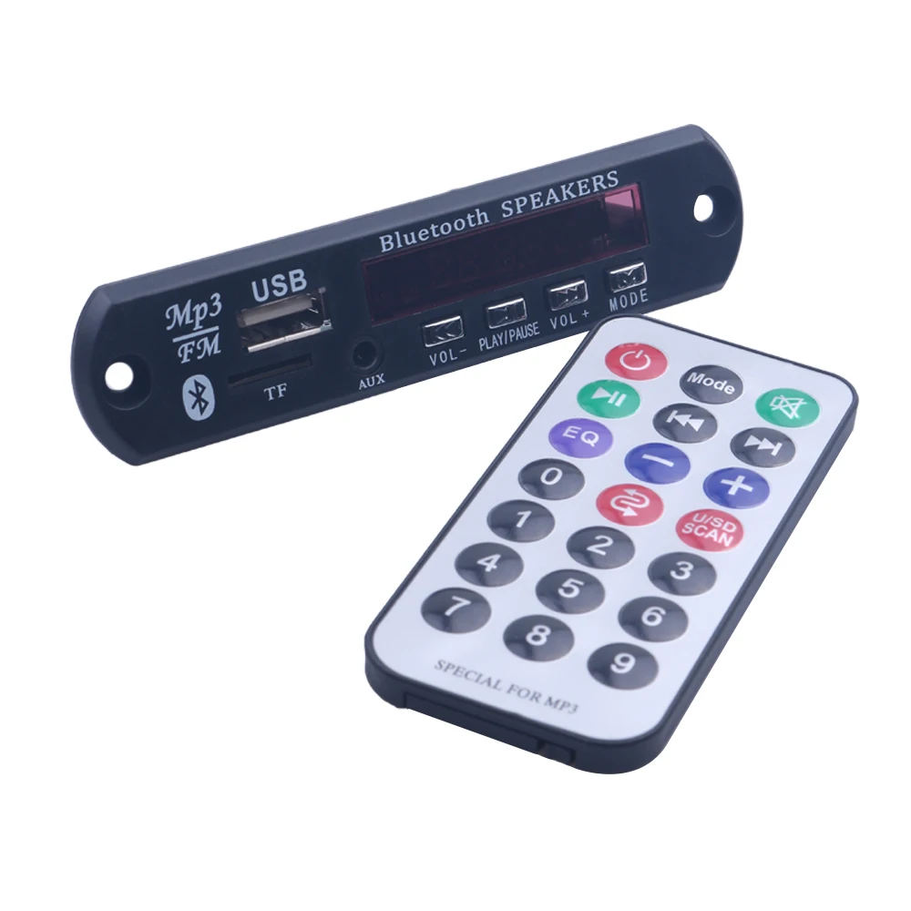 Плата аудио декодера с Bluetooth MP3 плеер светодиодный вызов APE FLAC WMA WAV декодер плата FM