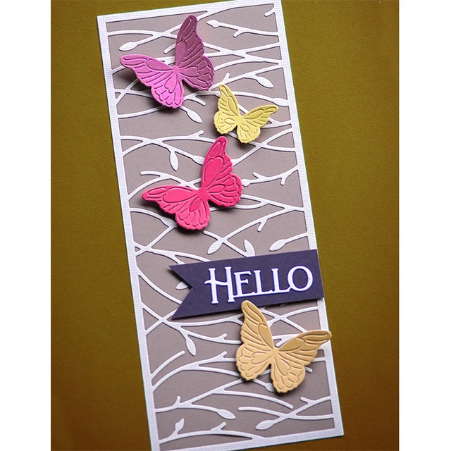 Metal "Hello" Cutting Dies 3