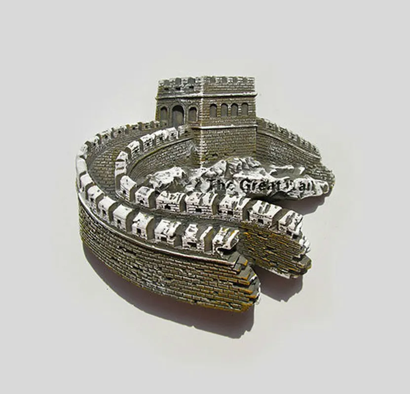 Китайская ручная роспись Great Wall Temple Of Heaven 3D магниты на холодильник сувениры для