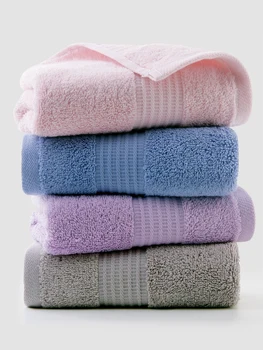 

Soft Hair Towel Absorbent Microfiber Face Towels Cotton Solid Quick Dry Toallas Toalha De Banho Household Products JJ60MJ