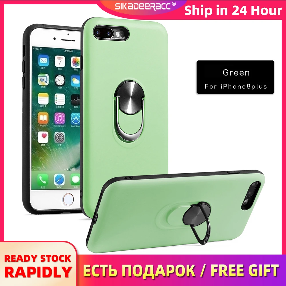 Магнитный чехол-подставка для телефона iPhone 6 7 X XS MAX XR 6s 8 Plus тонкий ударопрочный