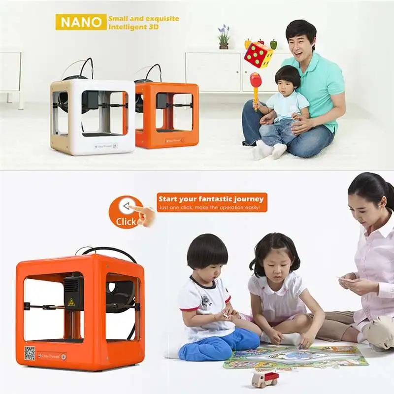 NANO Mini 3D Printer DIY Toy Modle Printing