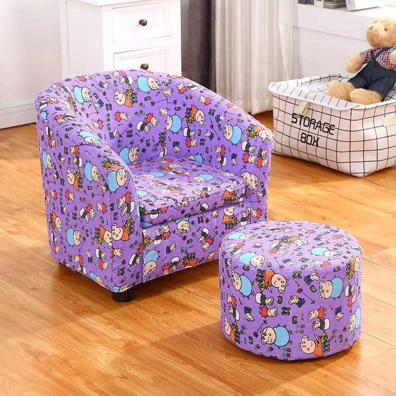 MODEL R Canape Маленький стул Quarto Menino для детей кровать кучер Prinses Stoel Chambre Enfant Dormitorio Infantil детский диван - Цвет: MODEL R