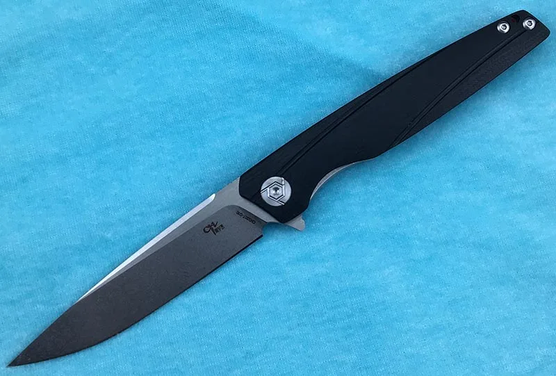Черный CH CH3007G10 складной нож D2 стальное лезвие G10 Ручка Кемпинг Открытый кухонный Фруктовый Нож EDC инструмент - Цвет: Черный