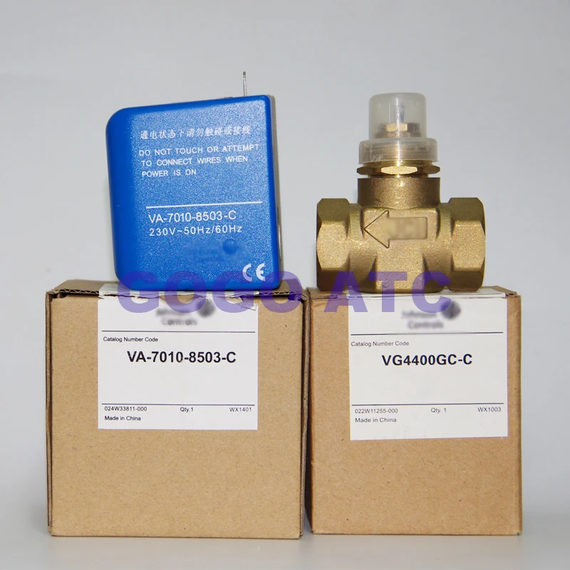 VA7010-8503C адаптер Электрический двухсторонний клапан вентилятора катушки кондиционер электромагнитный двухсторонний клапан DN20 G3/4