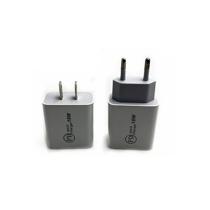 Usb type-C 18 Вт PD зарядное устройство USB-C Быстрая зарядка EU/US разъем для iPad Pro iPhone 11 11 Pro huawei mate 30 Pro адаптер питания
