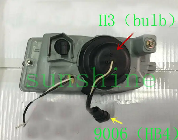Высокое качество для Toyota Land Cruiser 4700 FJ100 1998-2007 автомобильный противотуманный светильник корпус с светодиодный линзой модификация автомобиля аксессуары для автомобиля
