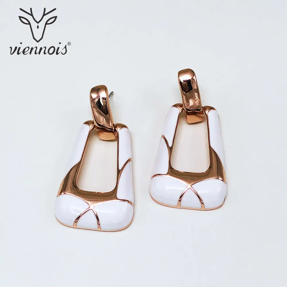 Viennois эмалированные Висячие серьги для женщин, женские серьги для свадебной вечеринки, ювелирные изделия