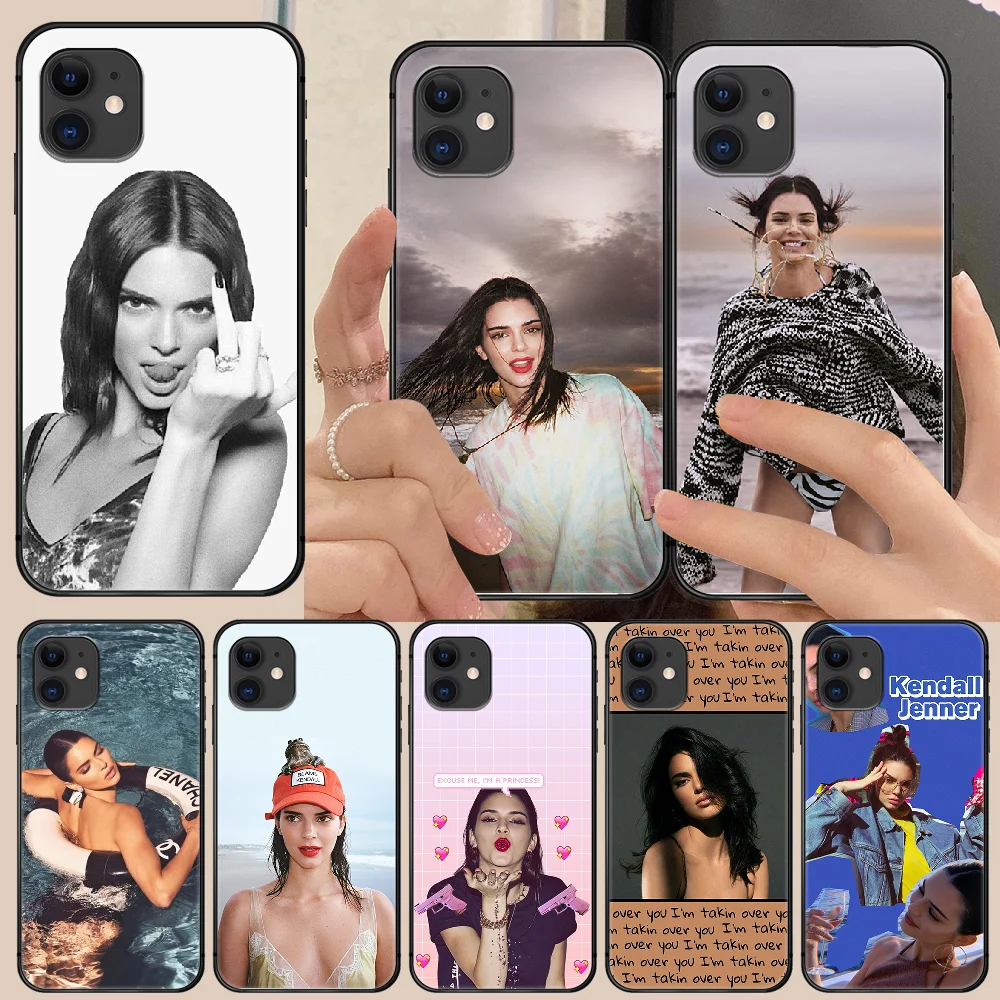 Чехол для iphone 5 5s se 2020 6 6s 7 8 12 mini plus X XS XR 11 PRO MAX мягкий черный | Мобильные телефоны и