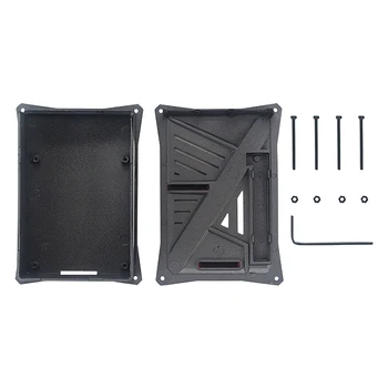 

for Raspberry Pi 4 Case, Pi 4B Metal Case Protective Metal Case with Cooling Fan for Raspberry Pi 4B Computer