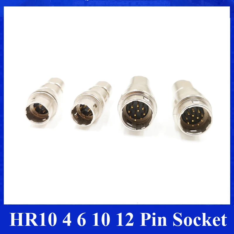 Hirose 10A 4 6 10 12-контактный мужской телефон-4P 6P HR10A -10J-10P 12 P Штекерный разъем ZOOM Basler GIGE