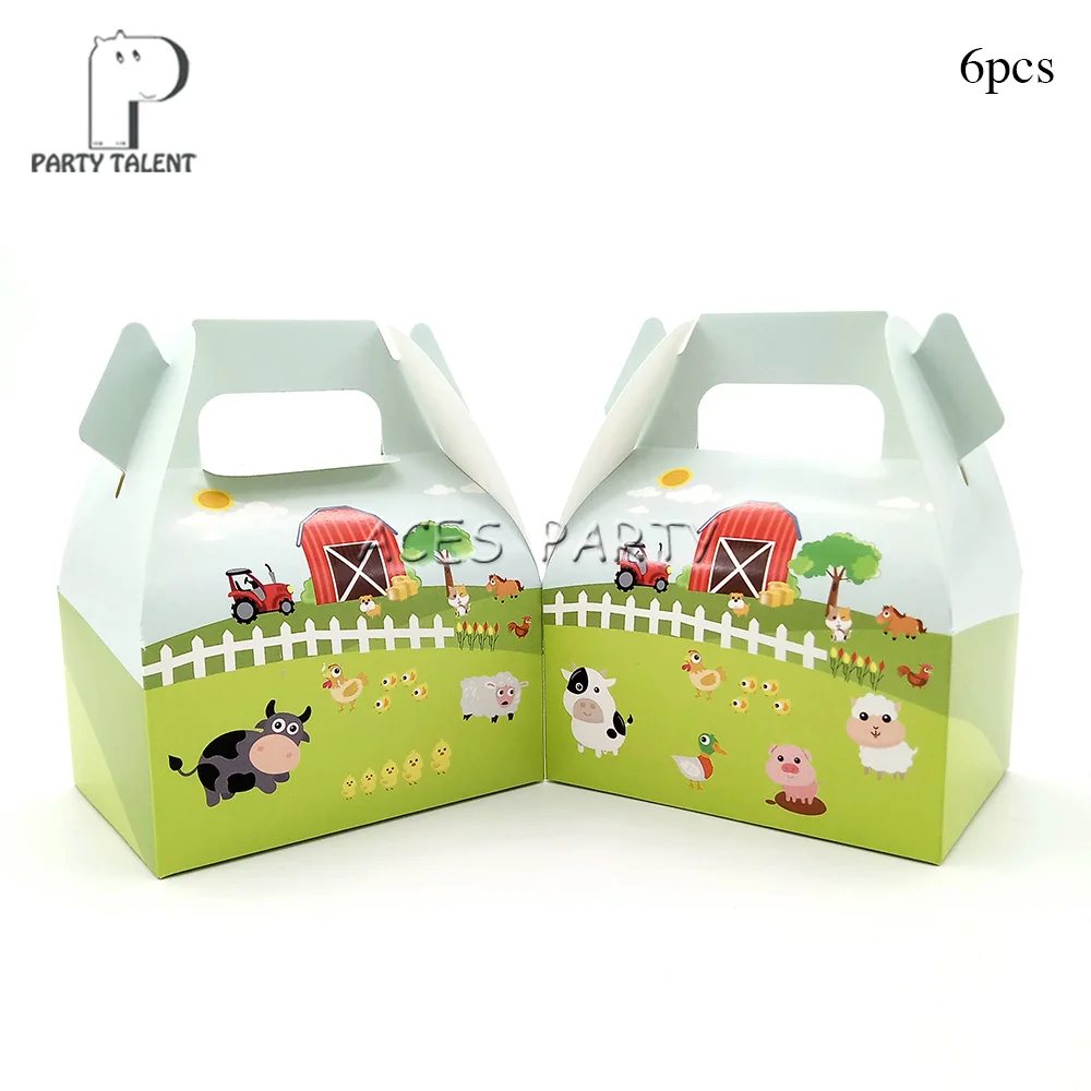 Boys Kids Farm Animal theme table cloth table cover, birthday party Tableware Balloon Candy Box Flag Plate Cup Party Supplies