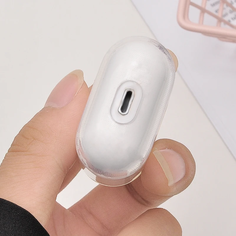 Портативный Airpods чехол беспроводной Единорог милый модный популярный прозрачный наушники прекрасная пара защитные наушники Забавный чехол