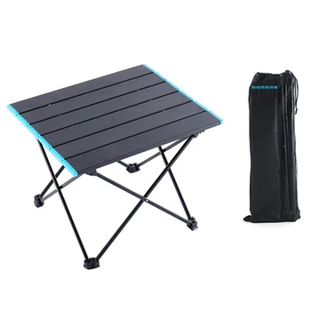 

Outdoor Picnic Foldable Table Super Light Aluminum Alloy Fishing Table Camping Table Chair Self Driving Picnic Table