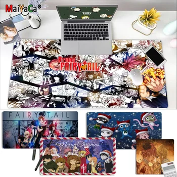 

MaiYaCa Custom Skin Fairy Tail gamer play mats Mousepad Free Shipping Large Mouse Pad Keyboards Mat
