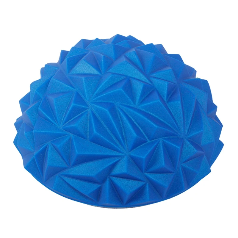 Yoga Ball Semicircle Shape PVC Muscle Relaxing Yoga Fitness Accessories For Foot Back Waist