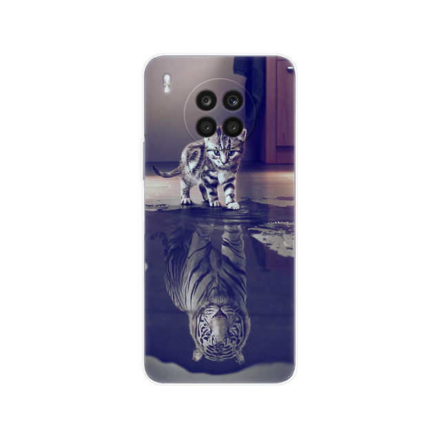 Honor 50 Lite Case 6.67inch Silicon Back Cover Phone Case For Huawei Honor 50 Lite Soft Case TPU Bumper 50Lite Light Funda