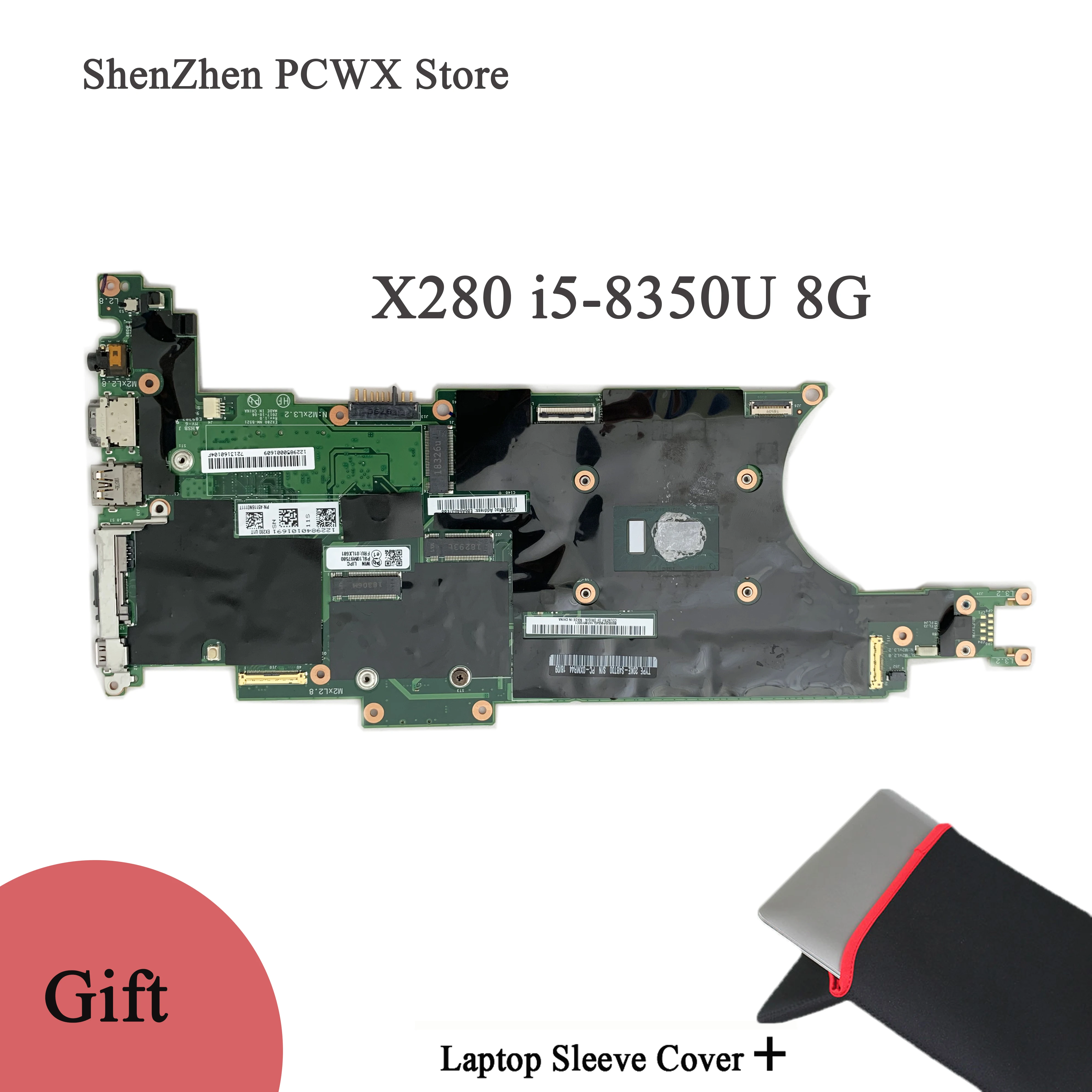 Материнская плата для lenovo thinkpad X280 i5-8350U 8G EX280 оригинальный ноутбук FRU 01LX681 PN:45116N0111T