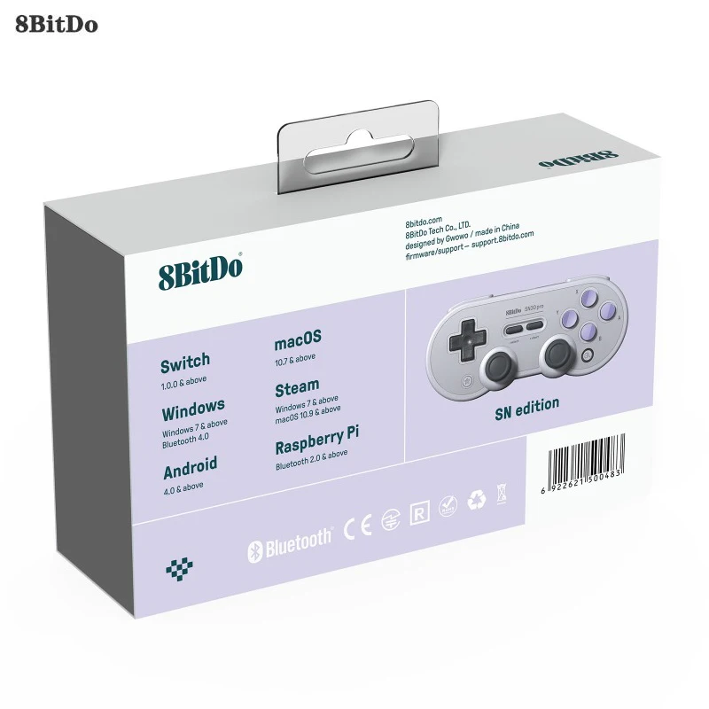 WUIYBN 8BitDo SN30 Pro GB SN версия Геймпад контроллер для Windows Android macOS nintendo Джойстик-переключатель
