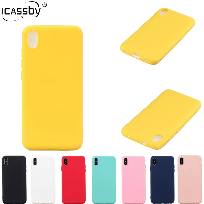 

Rubber TPU Silicone Case For Xiaomi Redmi 7A Candy Color Soft TPU Back Cover For Coque Xiomi Xiaomi Redmi 7A 7 A Redmi7A Case