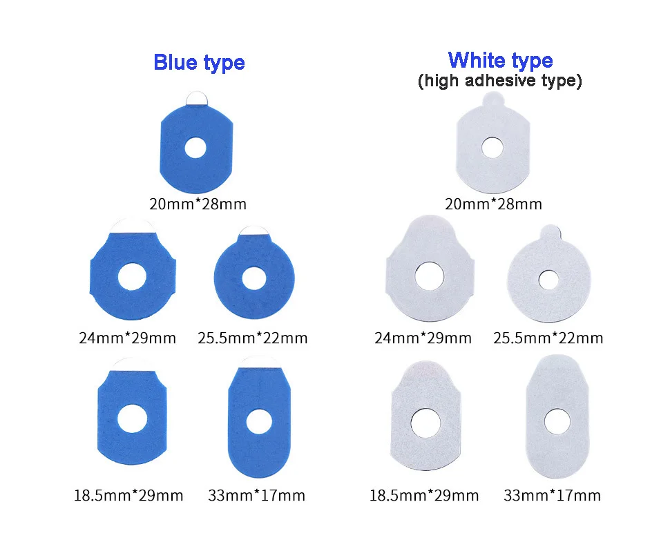 1000pcs High Quality Optical Lens Edging Adhesive Blocking Pad Sticker Accessories Low Price