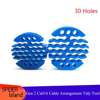 

Upgrade Category 5 / Category 6 30Wires Network Cable Lines Comb Machine Wire Harness Arrangement Tidy Tools for computer room