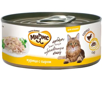 

MNYAMS MNYAMS for adult cats with chicken and cheese in jelly 70g