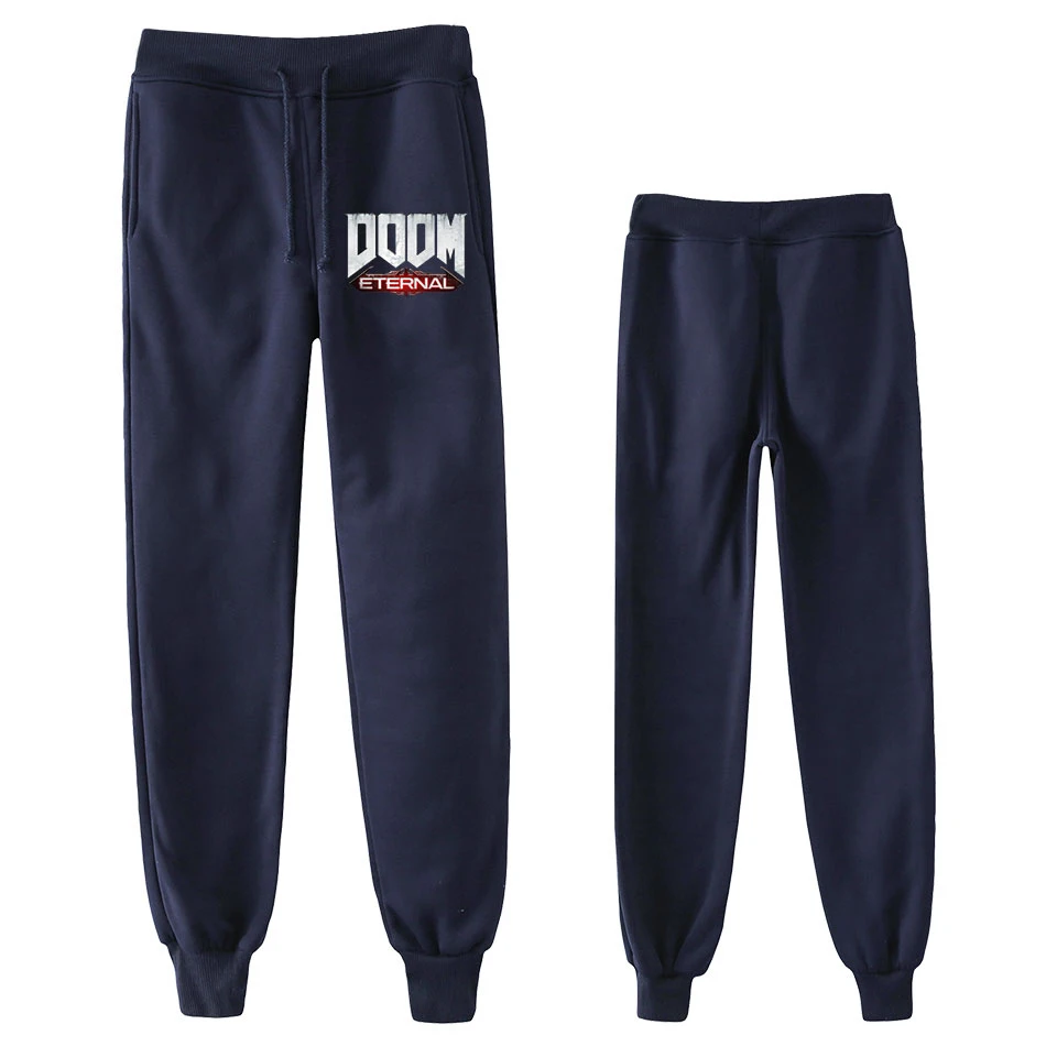 Doom вечная мода напечатаны Jogger брюки для женщин/мужчин повседневная Уличная длинные брюки хит модных продаж спортивные брюки