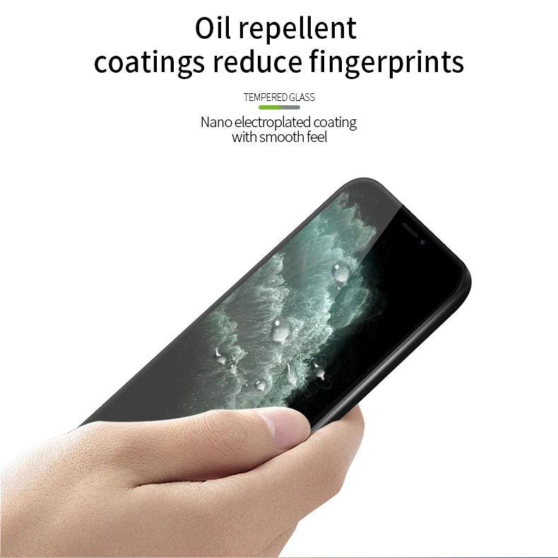 PINWUYO изогнутое стекло для iPhone 11 Pro 3D закаленная пленка для iPhone 11 Pro Max 6,5 ''протектор экрана