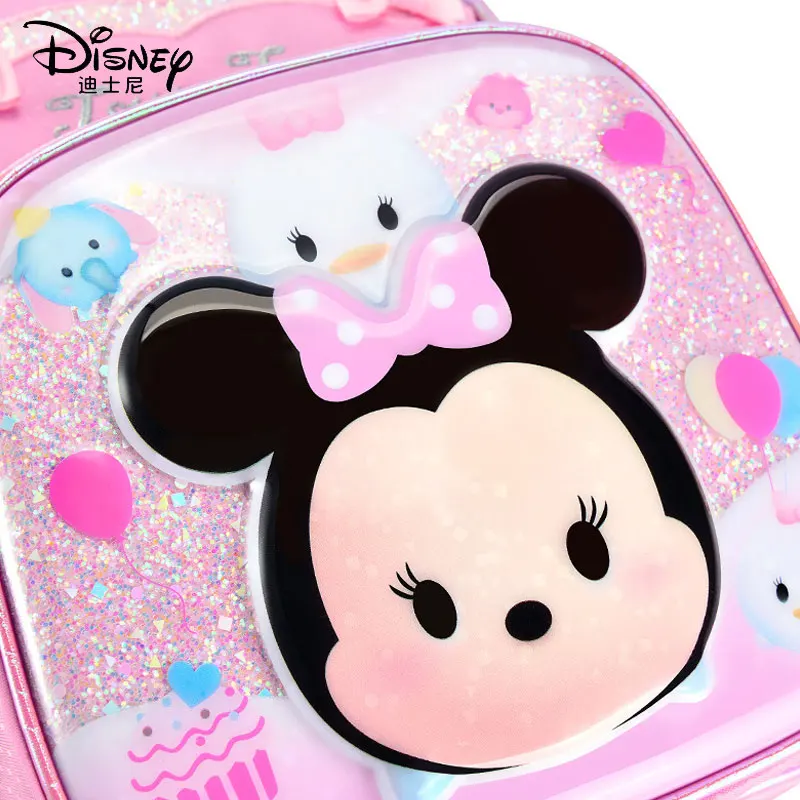 Disney детские школьные сумки для девочек детский сад 5 лет милый ребенок Минни Маус девочка принцесса маленький рюкзак дорожная сумка