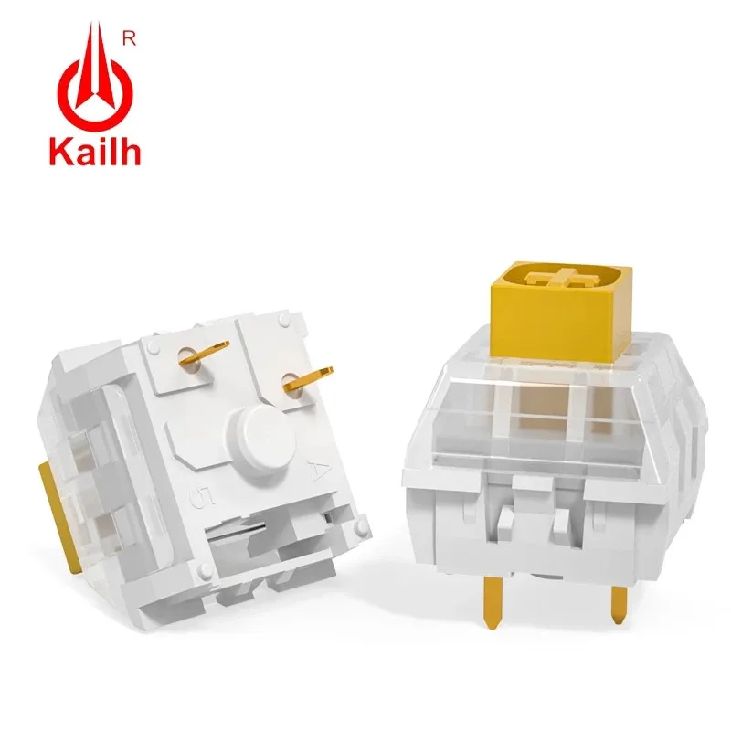 Kailh BOX 기계식 키보드 MX 스위치, 3 핀 선형 촉각 SMD, 옅은 파란색, 주황색, 어두운 노란색, 방진, IP56