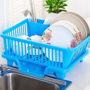 

Drip Bowl Rack, Dish Drain Rack, Plastic Corner Rack, Small Kitchen Utensils, Cupboards, Kitchen Racks