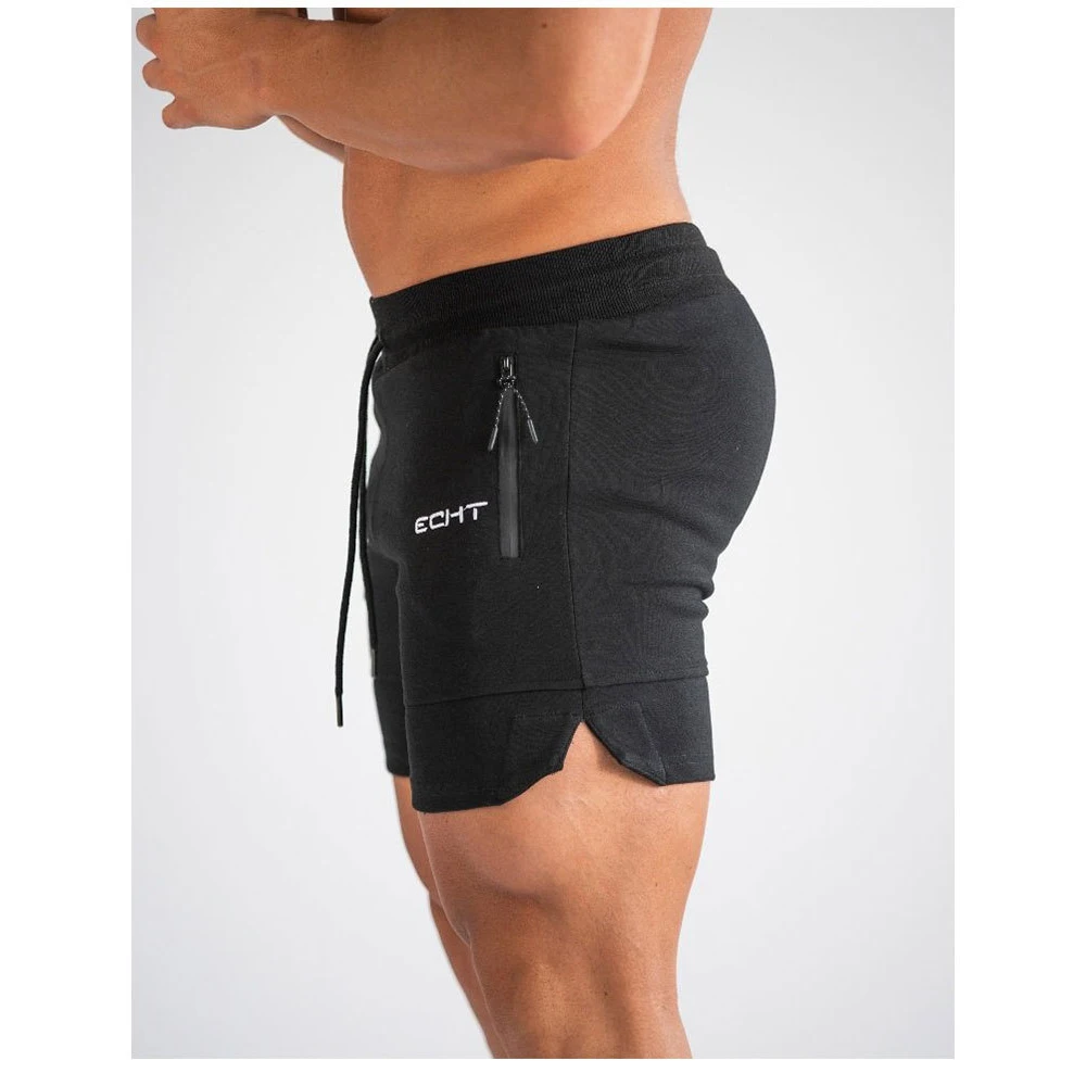 running shorts zipper pocket workout shorts men bodybuilding jogging quick dry men leggings short Breathable yoga Shorts gym