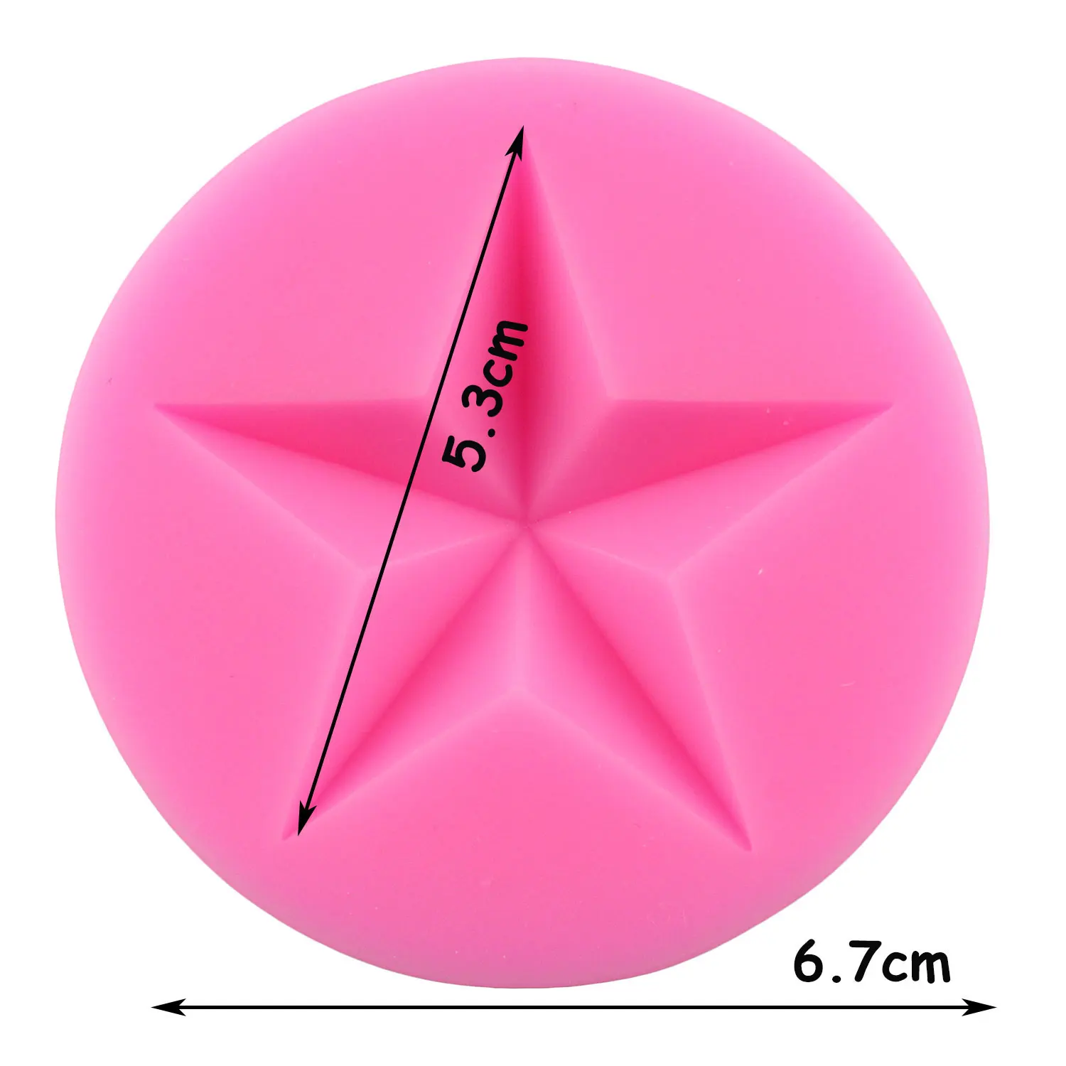 3D звездочки Силиконовые Формы для кексов Топпер помадка сделай сам детские