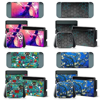 

Wholesale PVC Skins for Nintend Switch Vinyl Skin Decal Sticker Wrap for Nintendo Switch Console Joy-Con Dock Skin