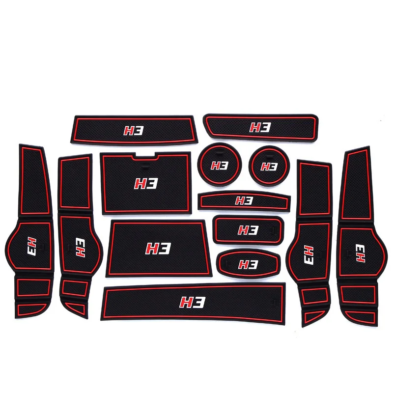 

BAIC Speed H3 Gate Slot Pad Modified Armrest Box Storage Pad H3F Water Coaster Interior Trim Only Anti-slip Dust Pad