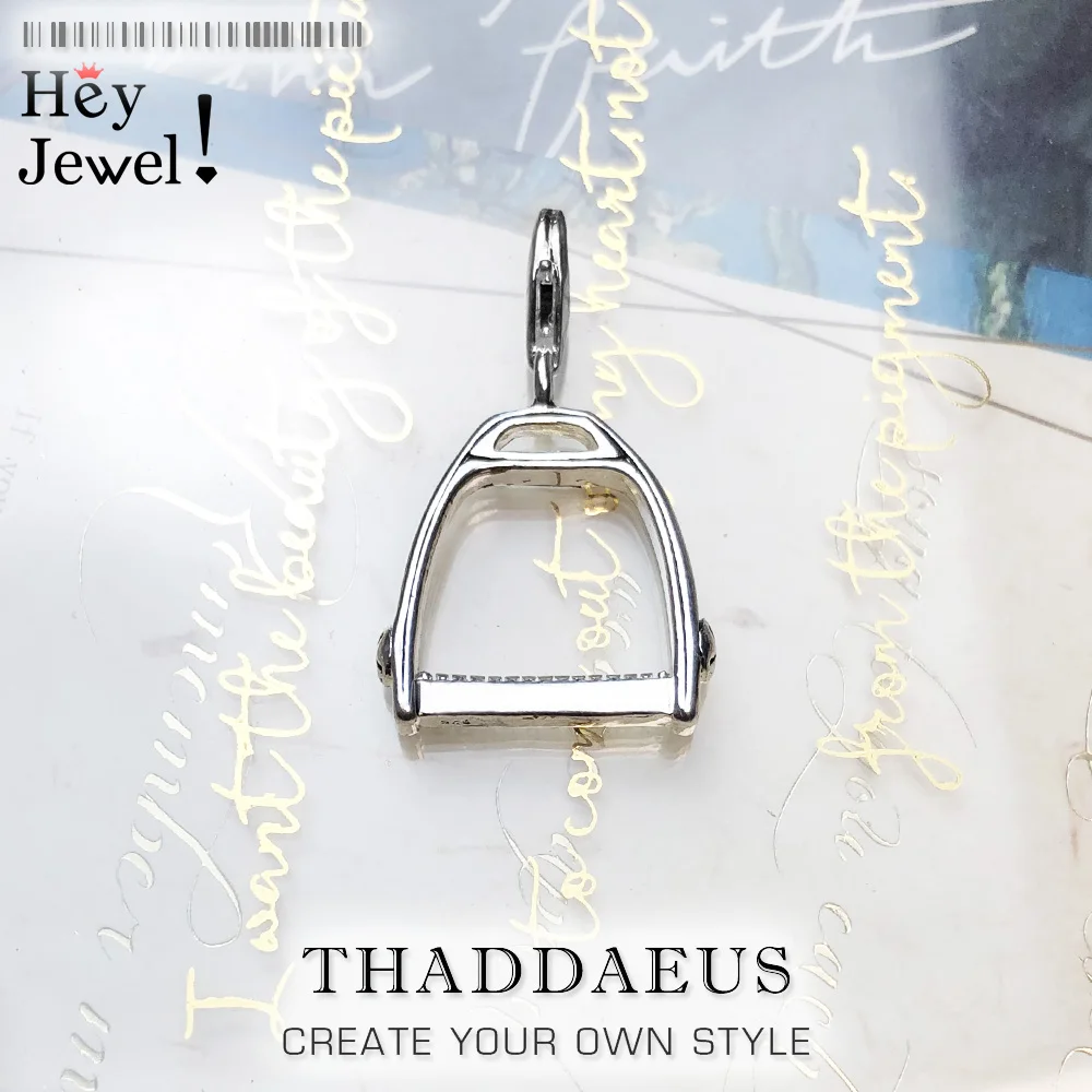 Подвеска в форме подковы ювелирное изделие из серебра 2019 пробы европейском стиле аксессуар для мужчин и