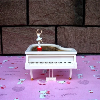 

new classical pianoforte Music box manual cosplay character props costume birthday gift children props anime unisex gift