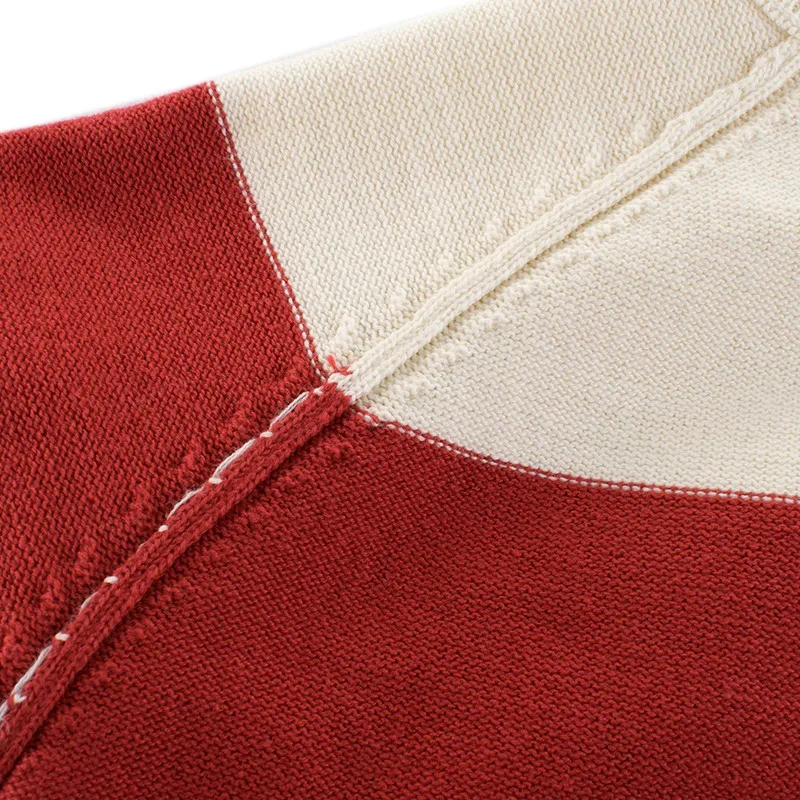 Детский осенний свитер, пуловер с длинными рукавами и вырезом лодочкой, Хлопковый вязаный свитер в полоску для мальчиков или девочек, одежда