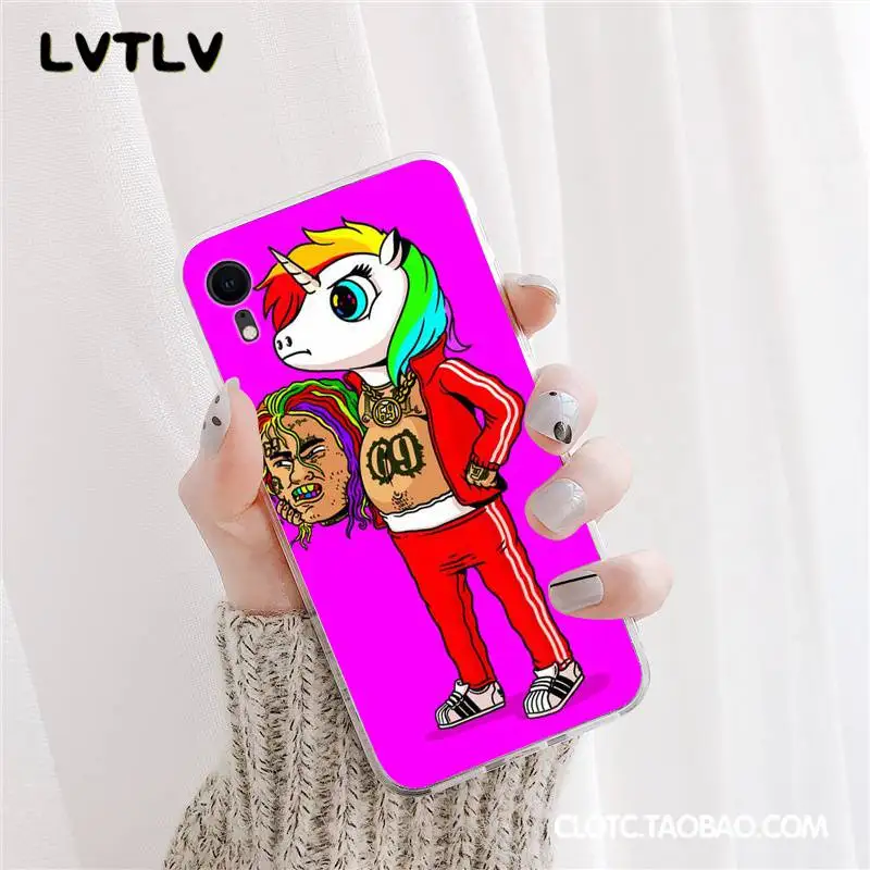 LVTLV хип хоп rappeur Tekashi6ix9ine Новинка Fundas чехол для телефона iPhone 11 pro XS MAX 8 7 6 6S Plus X 5 5S SE XR