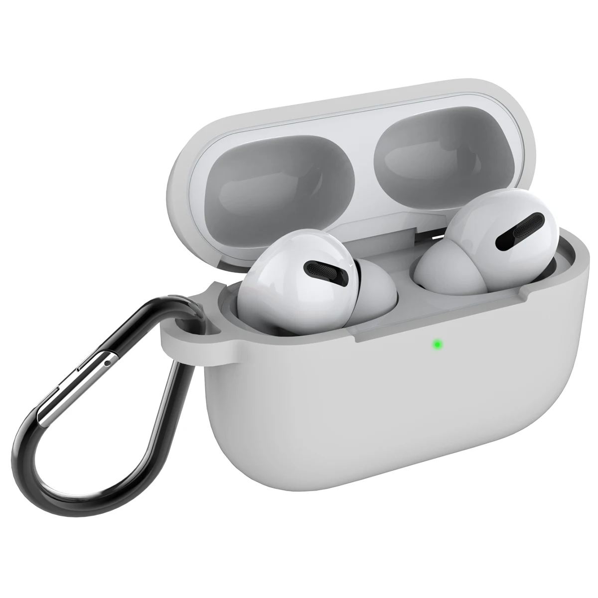 Чехол для Apple AirPods Pro беспроводной Bluetooth футляр для наушников тонкий силиконовый Air Pods Pro противоударный чехол с брелоком - Цвет: 4